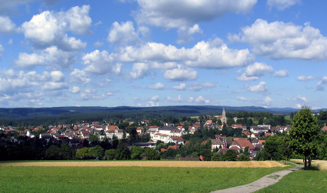 Blick auf Bonndorf