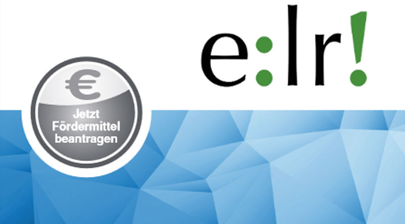 Logo e:lr! zum Thema Entwicklungsprogramm Ländlicher Raum